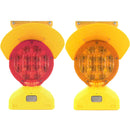 Solar & D-Cell Battery (Dual) Powered Type B Barricade Light