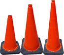 Black Base Traffic Cone