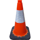 Black Base Traffic Cone