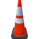 Black Base Traffic Cone