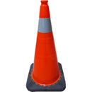 Black Base Traffic Cone
