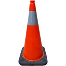 Black Base Traffic Cone