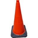 Black Base Traffic Cone