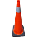 Black Base Traffic Cone