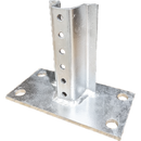 Sign Post Base For 2lb U-channel Posts