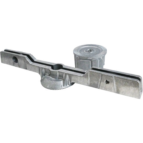 12 inch Adjustable Universal Extruded Top Mount Bracket for 1-7/8 inch Round Posts and 1-3/4 inch Square Posts