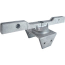 12" Adjustable Universal Flat Top Mount Bracket for 4" Wood Posts