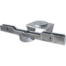 12 inch Adjustable Universal Flat Top Mount Bracket for 4 inch Wood Posts