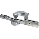 12 inch Adjustable Universal Extruded Top Mount Bracket for 4 inch Wood Posts