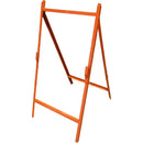 Folding A-Frame Sign Stand With 2 Flag Holders