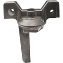 5" Adjustable Extruded Notched Top Mount Bracket for 2" Center to Center U-Channel Posts