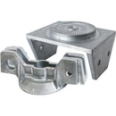 5 Inch Adjustable Universal Extruded Notched Top Mount Bracket for 4 Inch Wood Posts