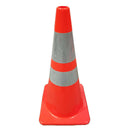 28 Inch Orange Traffic Cone With Two High Intensity Collars