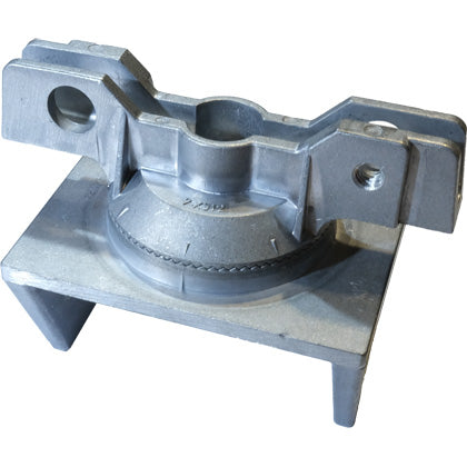 5-1/2" Adjustable Universal Extruded Top Mount Bracket for 4" Wood Posts