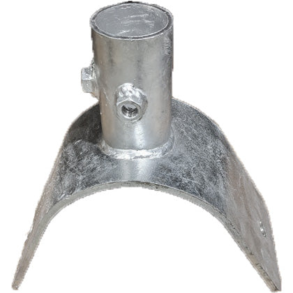 Concrete Low Barrier, 1-7/8" Round post