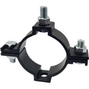 HS Series Brackets For 2-3/8" Round Posts Black