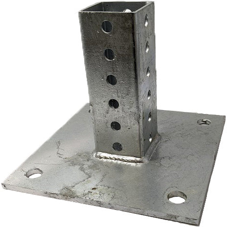 Sign Post Base For Square Posts – DynaEngineering
