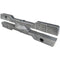 12 inch Adjustable Extruded Cross Bracket Assembled to 180 degrees