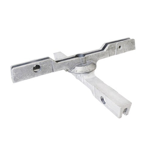 12 inch Adjustable Extruded Cross Bracket Assembled 90 degrees 
