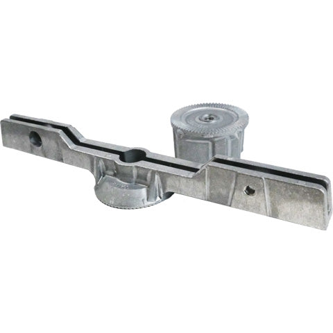 12 inch Adjustable Universal Extruded Top Mount Bracket for 1-7/8 inch Round Posts and 1-3/4 inch Square Posts