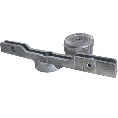 12 inch Adjustable Universal Flat Top Mount Bracket for 2-3/8 inch Round posts and 2 inch Square Posts