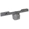 12 inch Adjustable Universal Extruded Top Mount Bracket for 2-3/8 inch Round Posts and 2 inch Square Posts Assembled