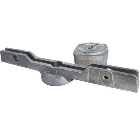 12 inch Adjustable Universal Flat Top Mount Bracket for 2-7/8 inch Round Posts and 2-1/4 inch Square Posts