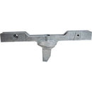 12 inch Adjustable Extruded Top Mount Bracket for 1 inch Center to Center U-Channel Posts Assembled to 90 Degrees