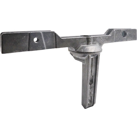 12" Adjustable Extruded Top Mount Bracket for 2" Center to Center U-Channel Posts