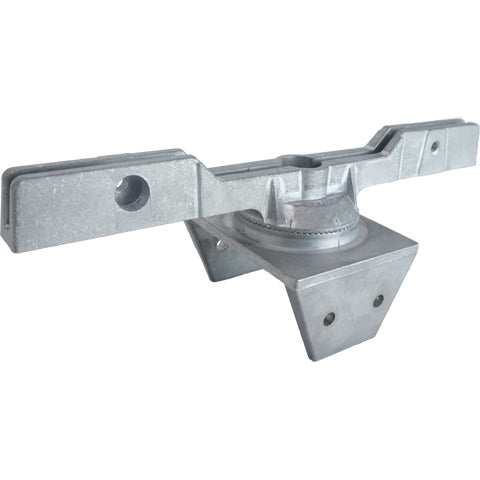 12" Adjustable Universal Flat Top Mount Bracket for 4" Wood Posts