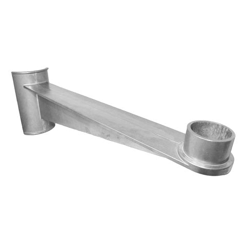 23.125 Inch Cantilever Bracket with a 2-3/8 Inch Round Base