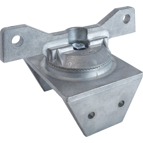 6-1/4" Adjustable Top Mount Sign Bracket For 4" Wood Posts