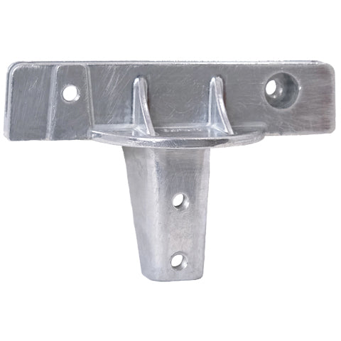 5-1/2 Inch Flat Top Mount Bracket at 180 Degrees for 1 Inch Center to Center U-Channel Posts
