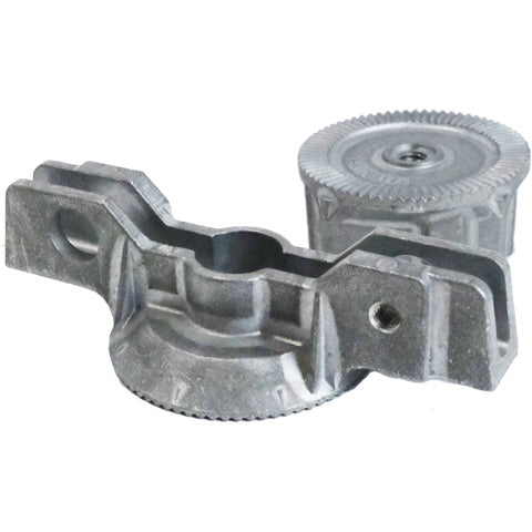 5-1/2 Inch Adjustable Universal Extruded Top Mount Bracket for 1-7/8 Inch Round Post and 1-3/4 Inch Square Post
