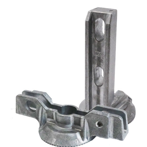 5-1/2" Adjustable Extruded Top Mount Bracket for 2" Center to Center U-Channel Posts