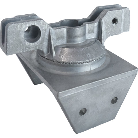 5-1/2" Adjustable Universal Extruded Top Mount Bracket for 4" Wood Posts