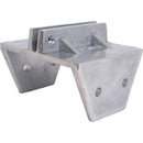 3-1/2 Inch Extruded Top Mount and End Mount Bracket for 4 Inch Wood Posts