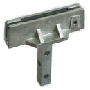 5 Inch Extruded Notched Top Mount Bracket at 180 Degrees for 2 Inch Center to Center U-Channel Posts