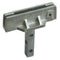 5 Inch Extruded Notched Top Mount Bracket at 180 Degrees for 2 Inch Center to Center U-Channel Posts
