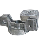 5 Inch Adjustable Universal Extruded Notched Top Mount Bracket for 2-7/8 Inch Round Posts and 2-1/4 Inch Square Posts