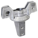 5 Inch Adjustable Extruded Notched Top Mount Bracket for 1 Inch Center to Center U-Channel Posts Assembled To 180 Degrees