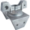 5" Adjustable Universal Extruded Notched Top Mount Bracket for 4" Wood Posts