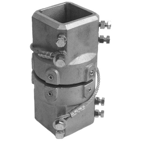 Modular Breakaway Coupling For Square To Square Posts
