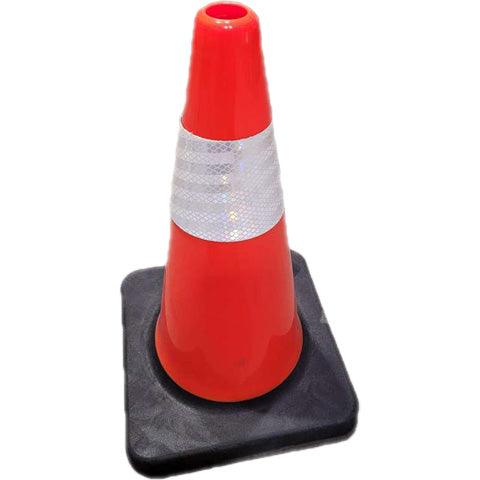 Black Base Traffic Cone