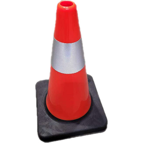 Black Base Traffic Cone