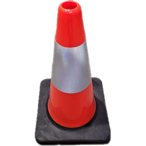 Black Base Traffic Cone