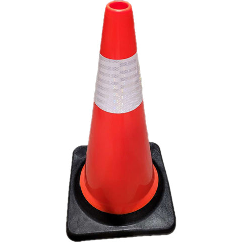 Black Base Traffic Cone