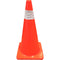 28 Inch Orange Traffic Cone With One 4 Inch Diamond Grade Collar