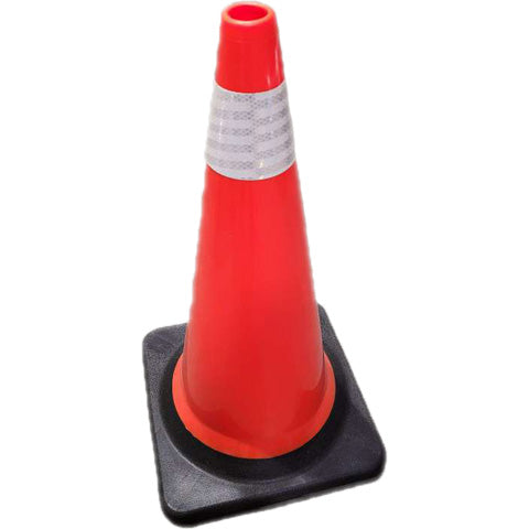 Black Base Traffic Cone