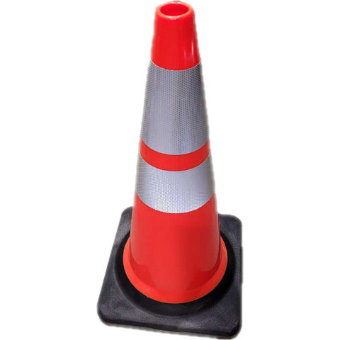 Black Base Traffic Cone